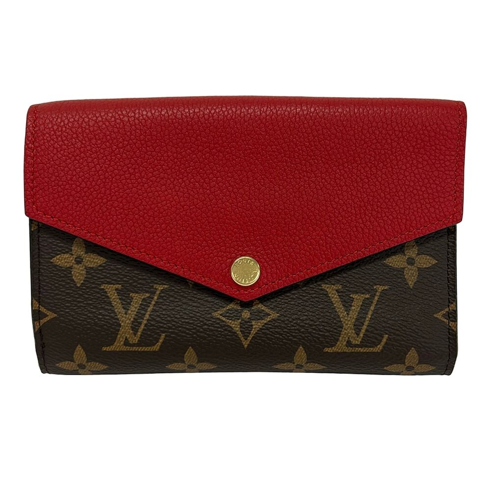 Louis Vuitton Portefeuille Palace Compact Monogram Double-hook Wallet M60140